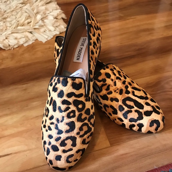 Steve Madden leopard Smile loafers - Picture 4 of 12